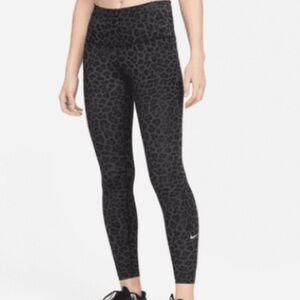 Nike One high waist animal print leggings